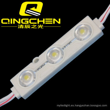 Precio de Fábrica 5050 LED Módulo con Lente DC12V 3 Chips Impermeable